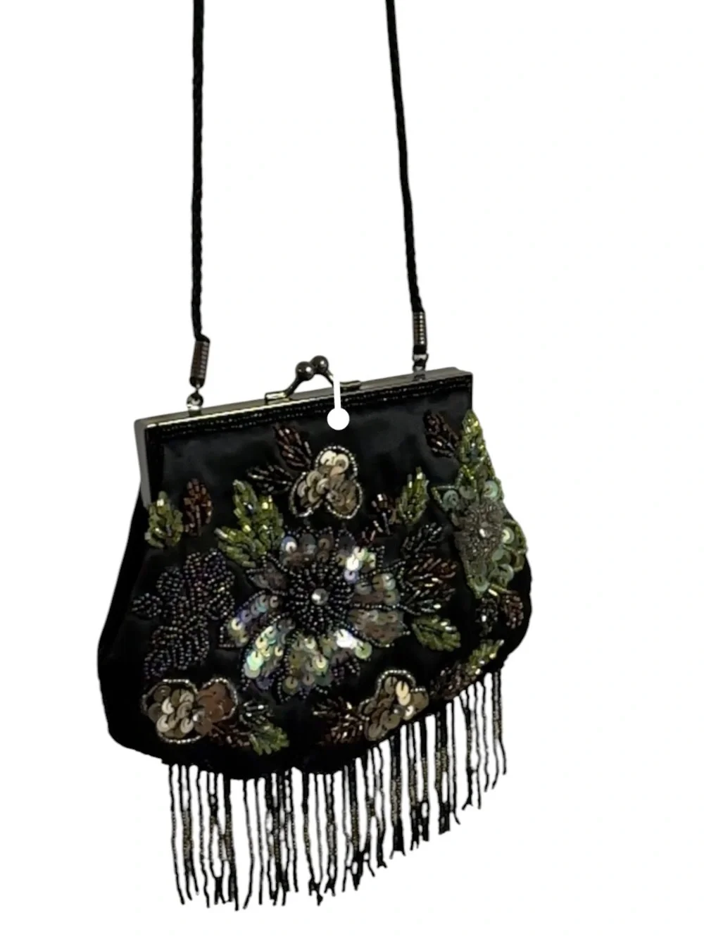 Lancôme hand-beaded vintage mini purse Super Cute